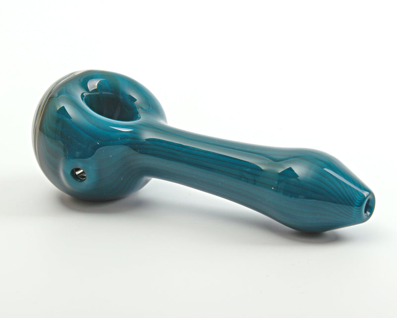 Brothers With Glass Blue Wig Wag Hand Pipe Brothers with Glass