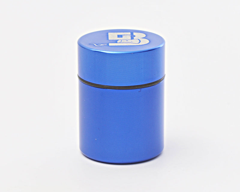 BWG Anodized Aluminum Stash Container Brothers with Glass