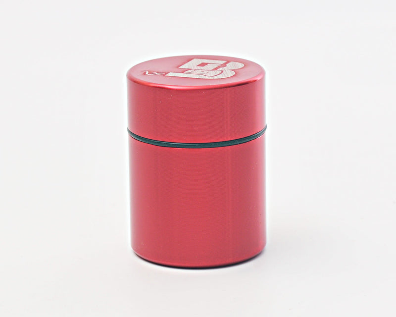 BWG Anodized Aluminum Stash Container Brothers with Glass