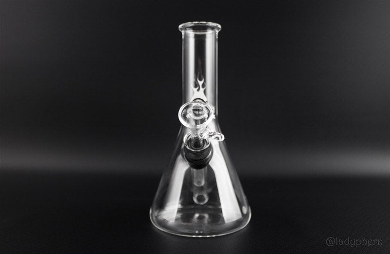 Chameleon Glass 25th Anniversary Mini Beaker Water Pipe.