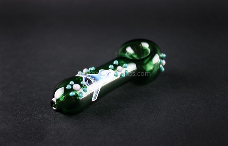 Chameleon Glass Botanist Hand Pipe - Green.