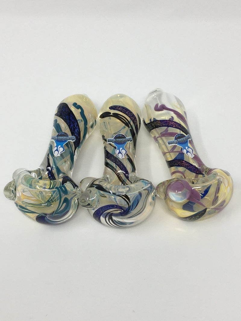 Chameleon Glass Dichro Hand Pipe - Variations.