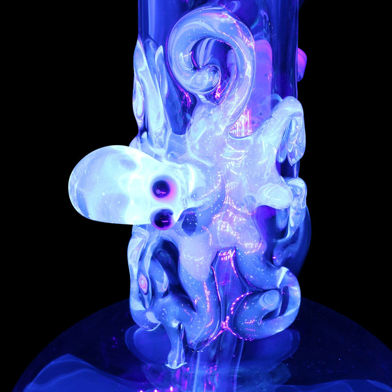 Chameleon Glass Europa Series Fumed Bong - Octopus Chameleon Glass