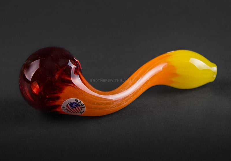 Chameleon Glass Flamethrower Sherlock Hand Pipe.