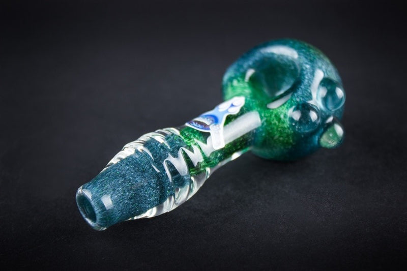 Chameleon Glass Frit Interstellar Hand Pipe.