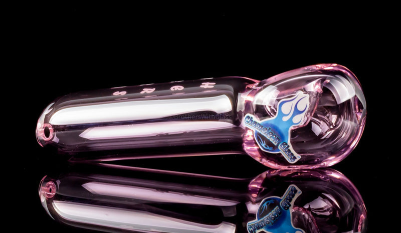 Chameleon Glass Full Color His Hers Theirs Hand Pipe.