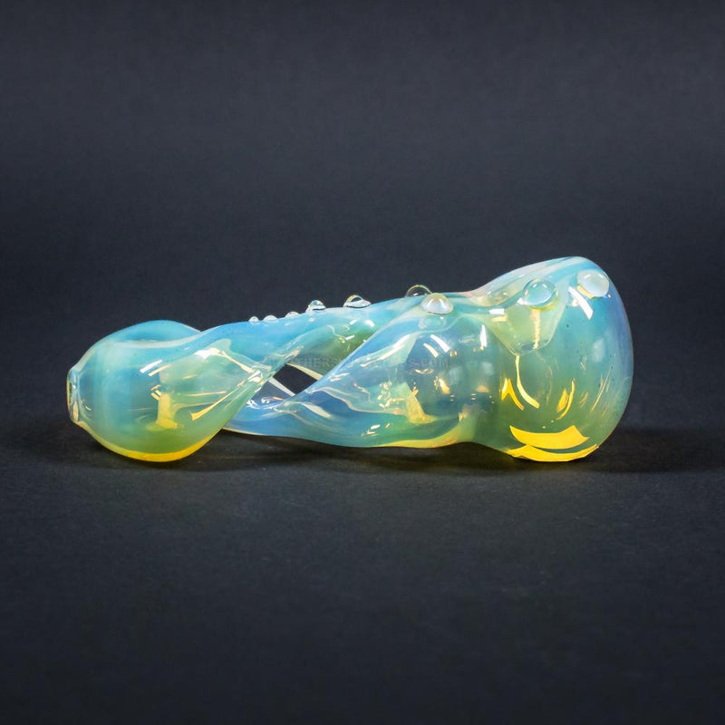 Chameleon Glass Fumed Infinity Hand Pipe.