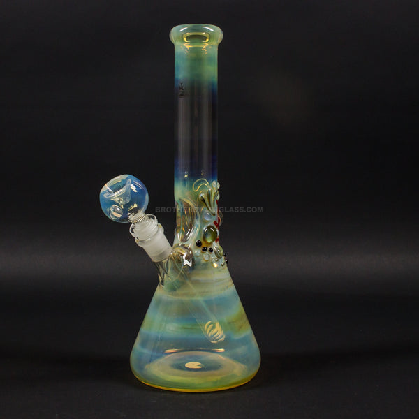 Chameleon Glass Galactic Fumed Beaker Bong.