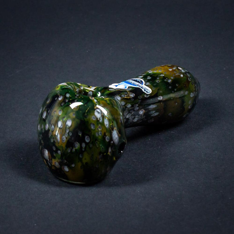 Chameleon Glass Glowing Milky Way Hand Pipe.