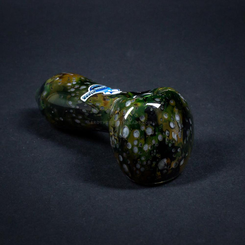 Chameleon Glass Glowing Milky Way Hand Pipe.