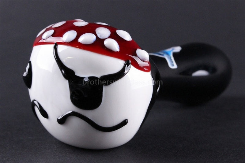 Chameleon Glass Heady Hand Pipe - Buccaneer Pirate.