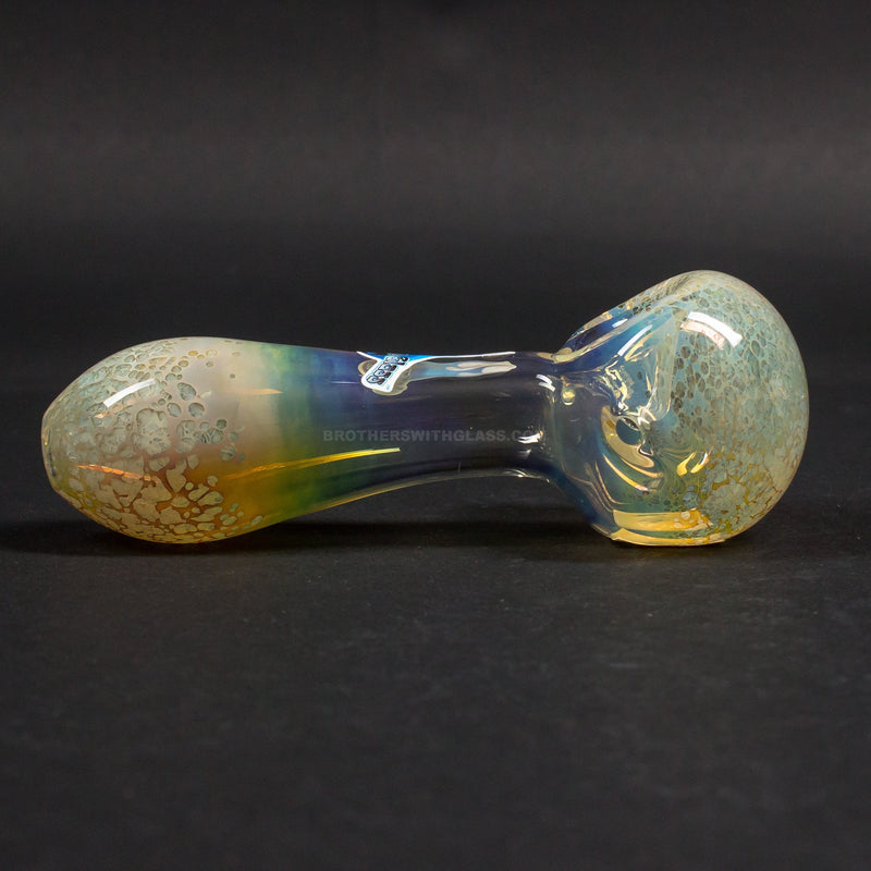 Chameleon Glass Nubbins Hand Pipe.