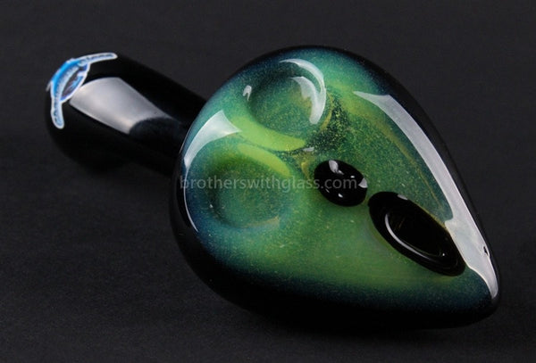 Chameleon Glass Phantom Sherlock Hand Pipe - Slyme.