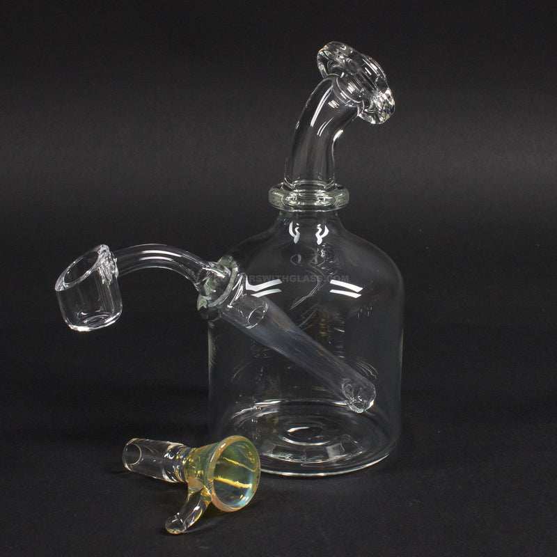 Chameleon Glass Phenomenomnomnom Bent Neck Bong.