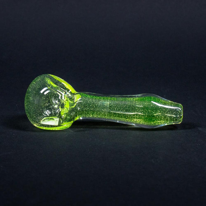 Chameleon Glass Plutonium Illuminati Hand Pipe.