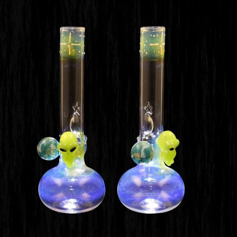 Chameleon Glass Prometheus Series Fumed Bong - Alien Chameleon Glass