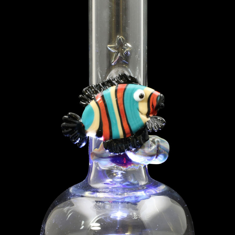 Chameleon Glass Prometheus Series Fumed Bong - Fish Chameleon Glass