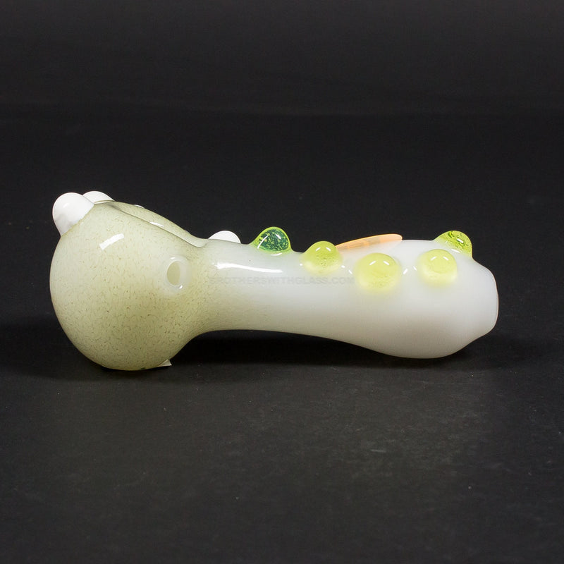 Chameleon Glass Pushmepullyou Frit Hand Pipe.