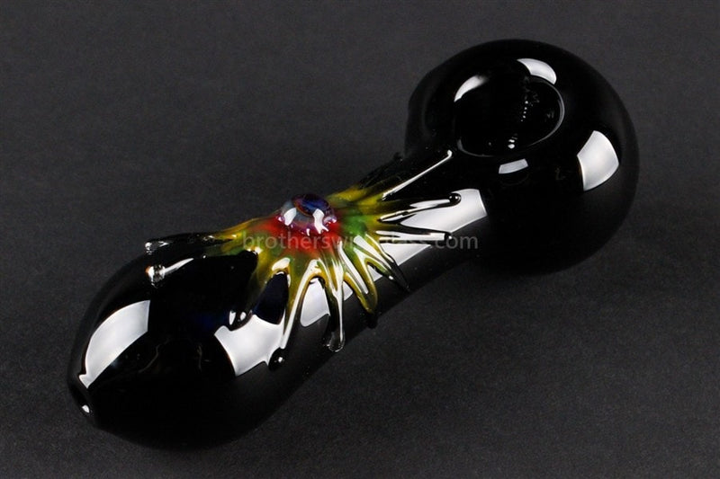 Chameleon Glass Reggae Sunsplash Hand Pipe - Onyx.