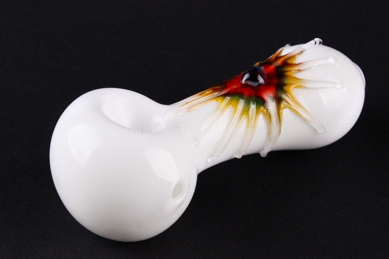 Chameleon Glass Reggae Sunsplash Hand Pipe - White.