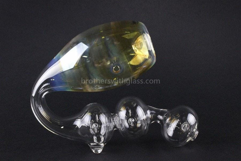 Chameleon Glass Sax O Phoon Fumed Sherlock Hand Pipe.