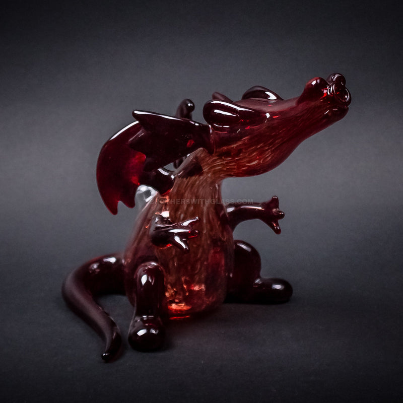 Chameleon Glass Smaug Dragon Dab Rig.