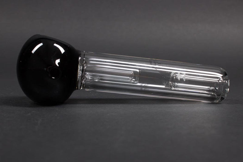 Chameleon Glass Spill Proof Monsoon Spubbler Water Pipe - Black.