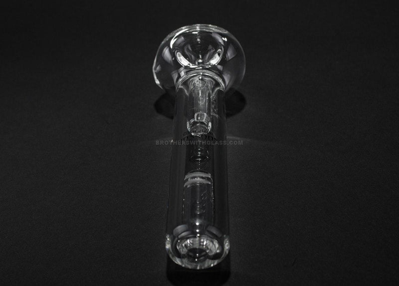 Chameleon Glass Spill Proof Monsoon Spubbler Water Pipe - Clear.