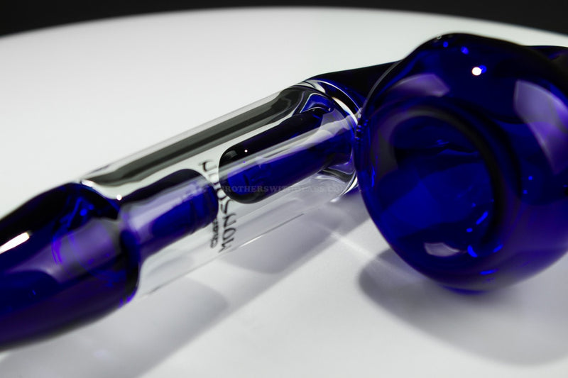 Chameleon Glass Spill Proof Sherlock Monsoon Spubbler Water Pipe - Blue.