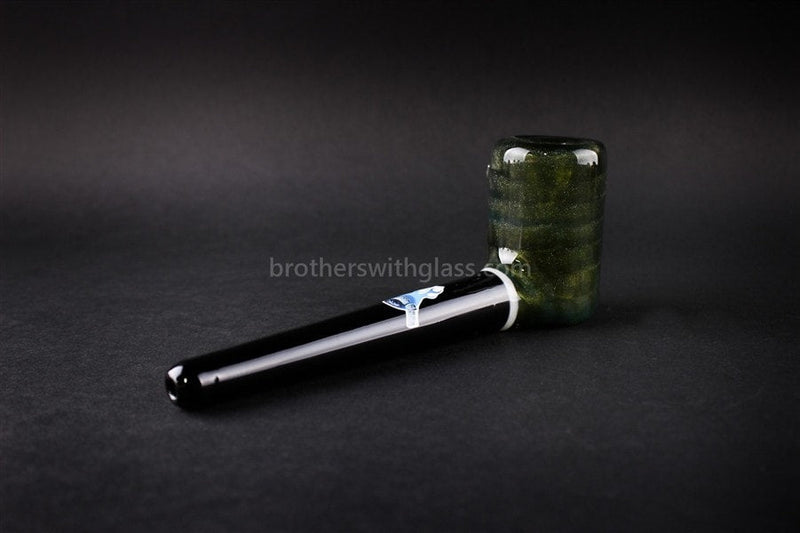 Chameleon Glass The Vern Traditional Style Hand Pipe - Mighty Moss.