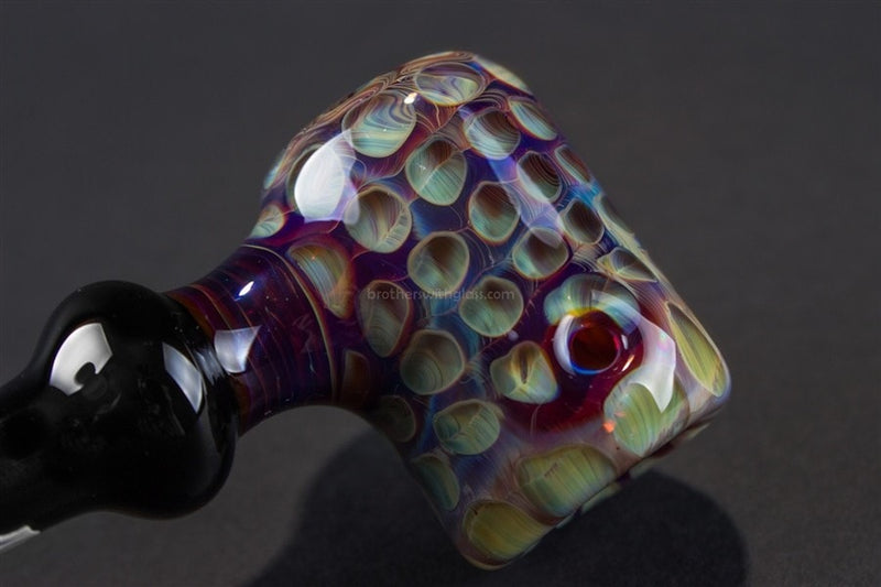 Chameleon Glass Traditional Style Cobb Hand Pipe - Blue Dream.
