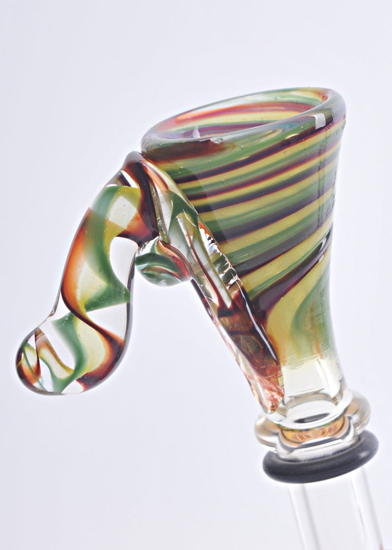 Chameleon Glass Twisted Cane Dubdancer Funnel Slide Chameleon Glass