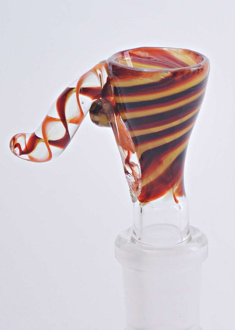 Chameleon Glass Twisted Cane Firedancer Funnel Slide Chameleon Glass