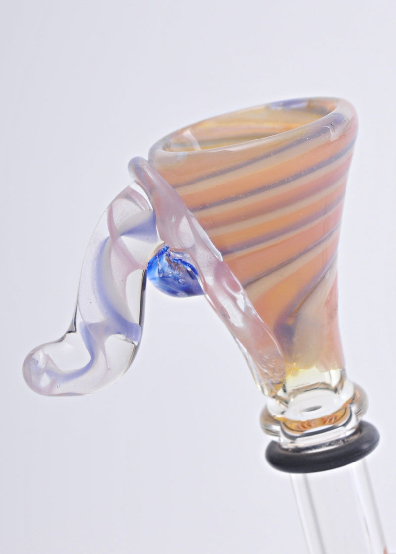 Chameleon Glass Twisted Cane Moondancer Funnel Slide Chameleon Glass