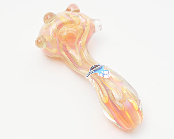 Chameleon Glass Xanadu Inside Out Lay Back Sherlock Hand Pipe Chameleon Glass