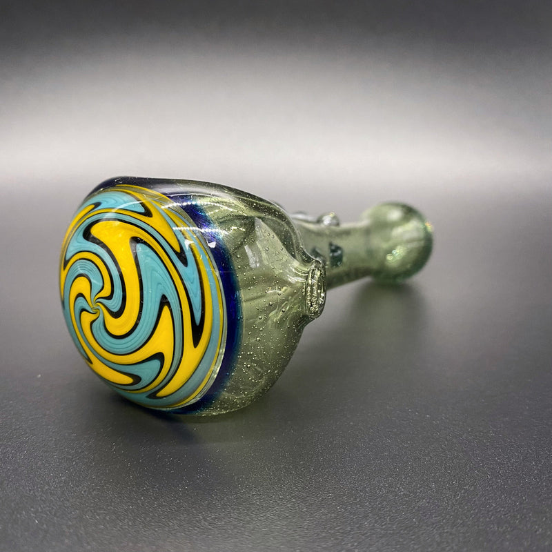 Chasteen Glassworks Wig Wag Spoon Hand Pipe With Millie - Variations Chasteen Glass