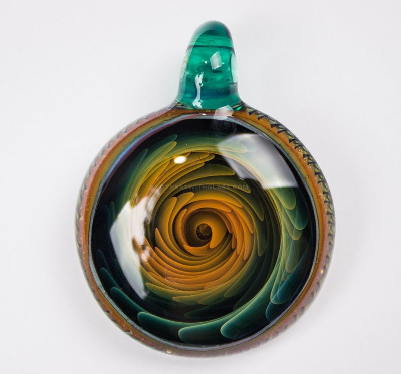 Choice of Three Circle Inside Out Pendants by JB Glass.