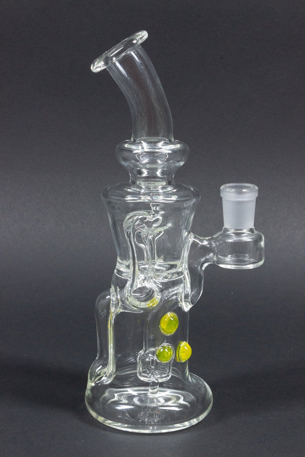 Chubby Glass Gill Recycler Dab Rig.
