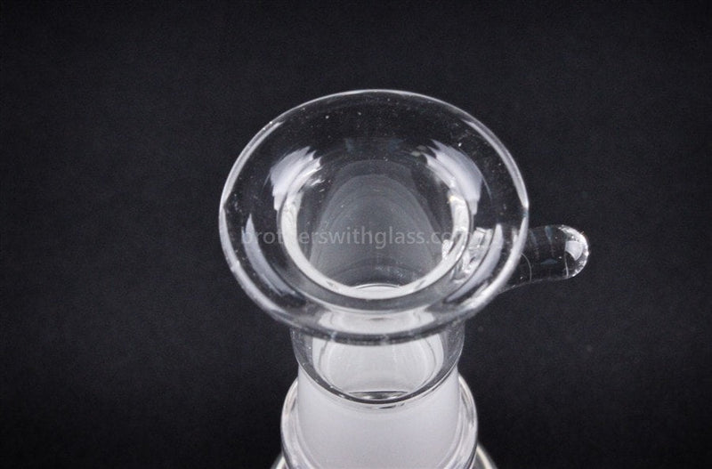 Clear Glass Dab Dome Top Hat 18 mm.