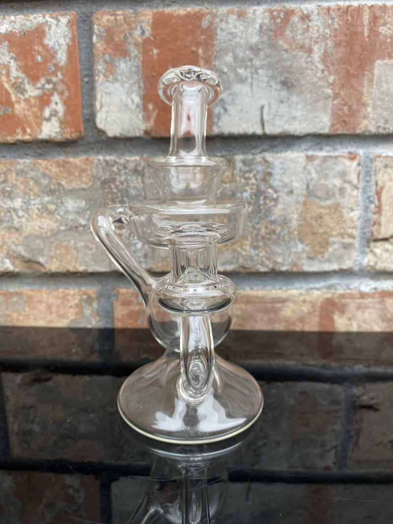 Connor McGrew Clear Klein Recycler Dab Rig.