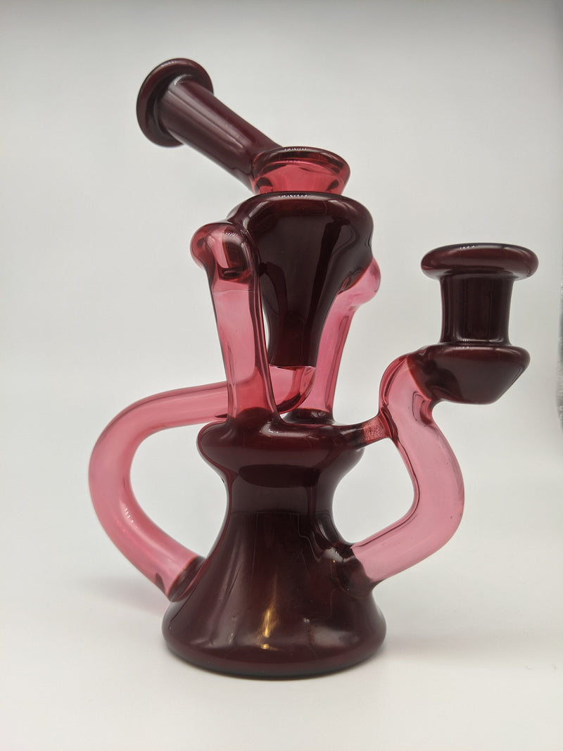 Connor McGrew Pomegranate and Karma Recycler Dab Rig.