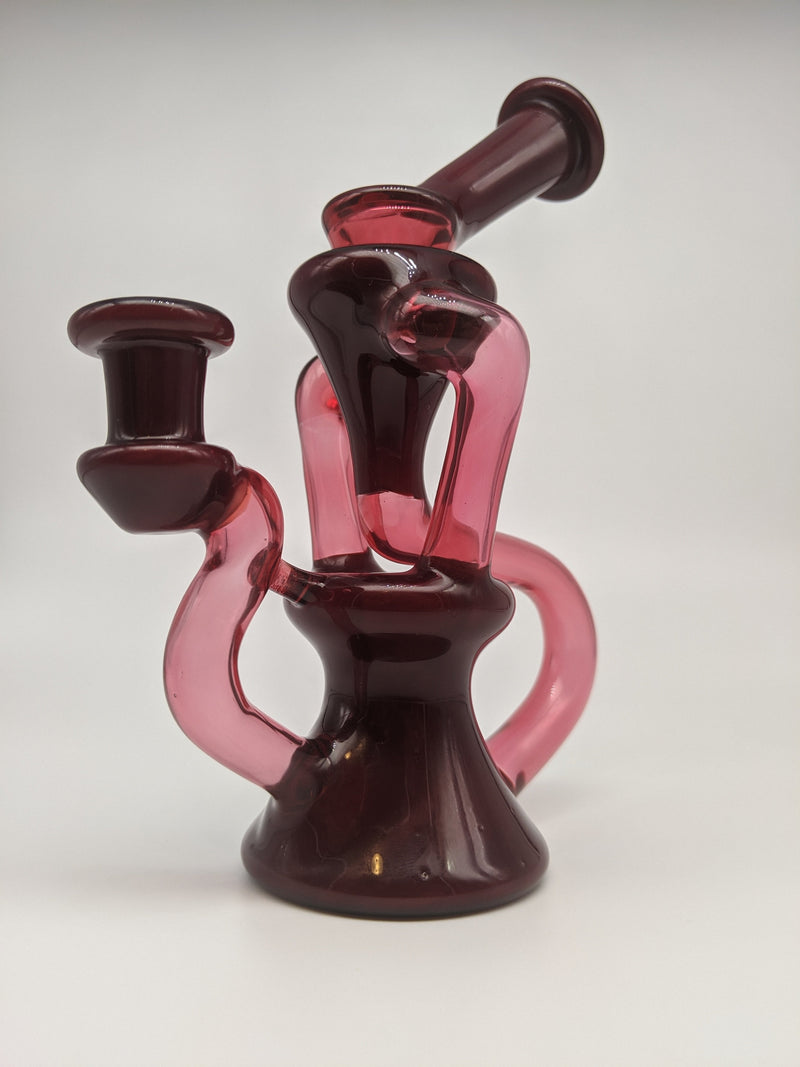 Connor McGrew Pomegranate and Karma Recycler Dab Rig.