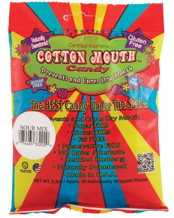 Cotton Mouth Naturally Sweet Candy Treats - Sour Mix.
