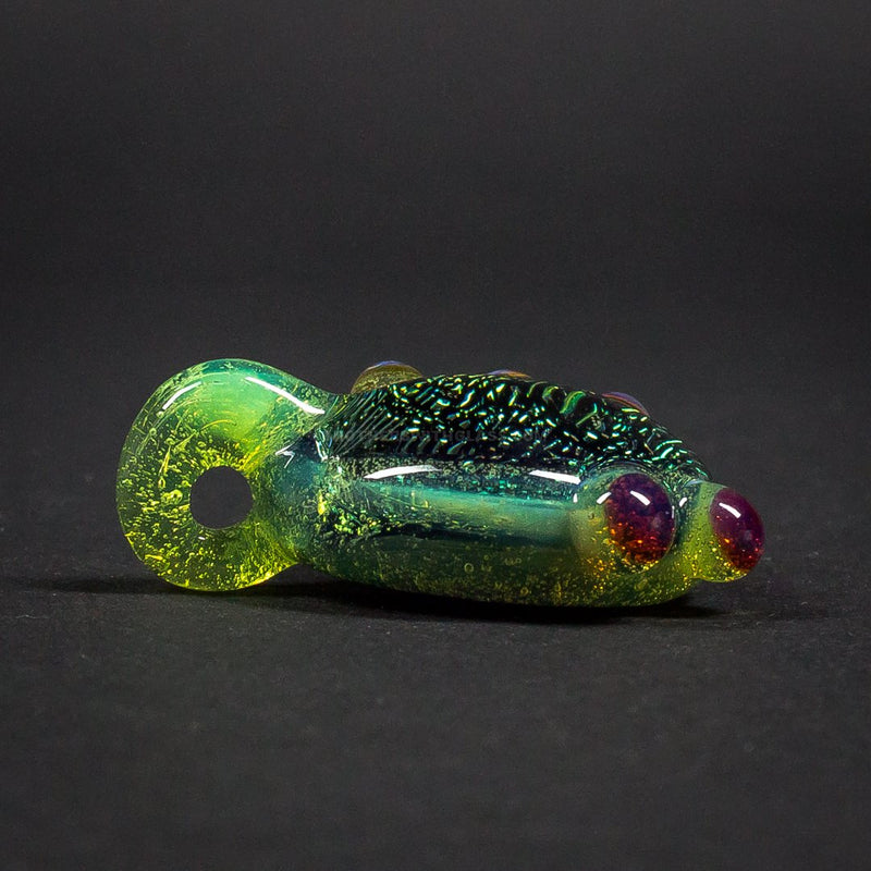 Dichro Pendant With Slyme Accents.