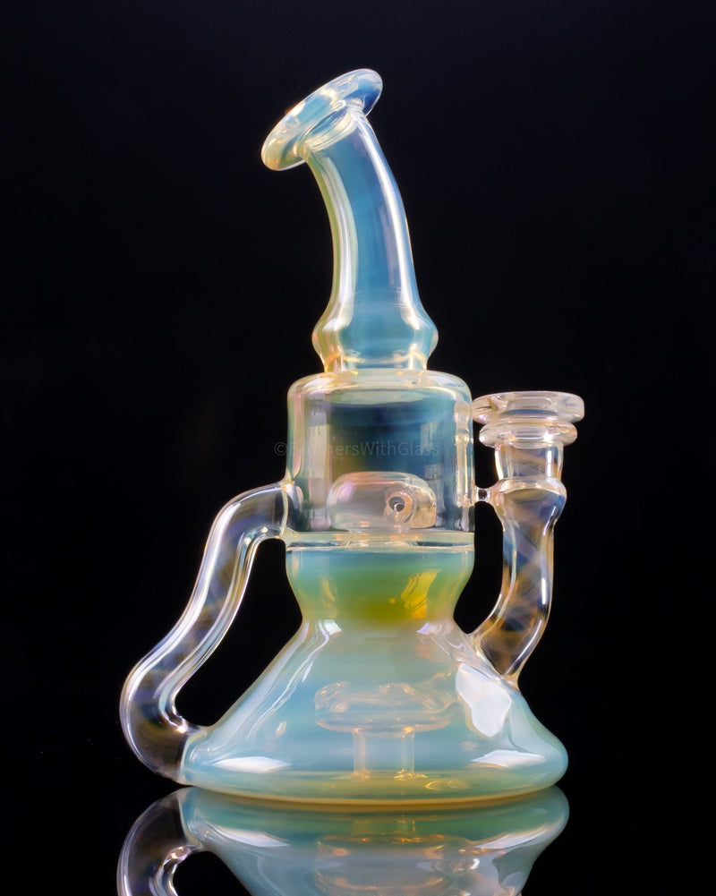 DOOM Glass One Of A Kind Prototype Fumed Recycler Dab Rig.