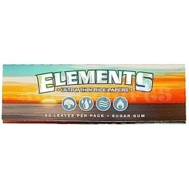 Elements Ultra Rice 1 1/4" Rolling Papers.
