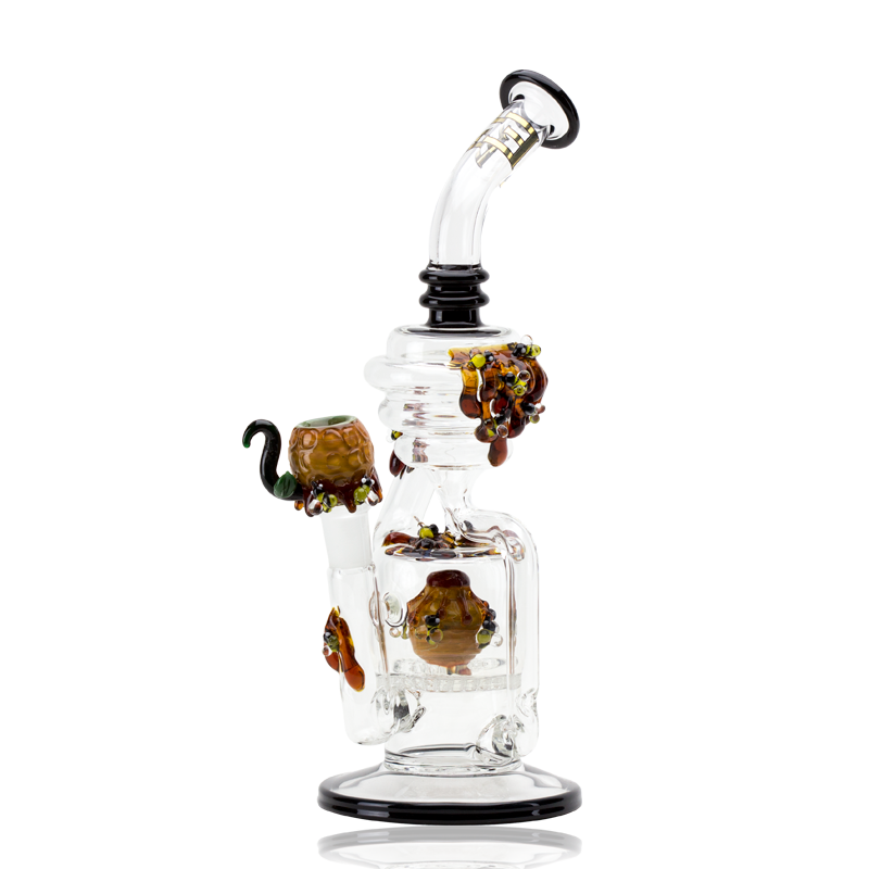 Empire Glassworks Bee Hive Recycler Dab Rig.