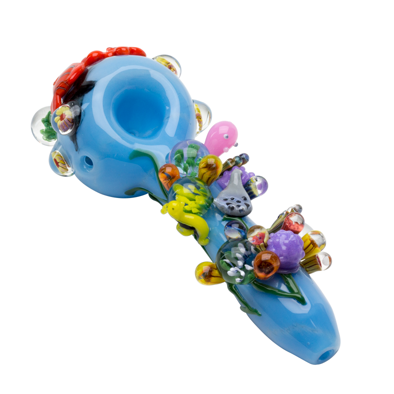 Empire Glassworks Great Barrier Reef Hand Pipe.