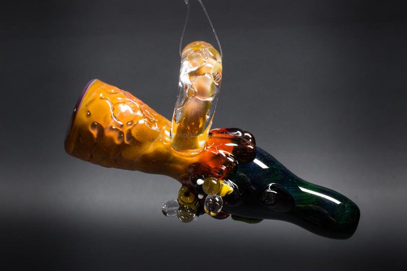 Empire Glassworks Honey Comb Chillum Hand Pipe.