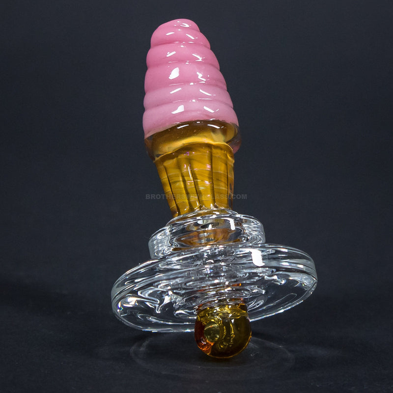Empire Glassworks Ice Cream Cone Directional Flow Carb Cap.